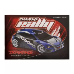Owners manual, 1/16 Traxxas Rally