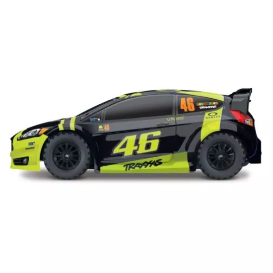 Traxxas Rally Ford Fiesta ST Electric Rally racer TQ 2.4 VR46 Rossi Edition