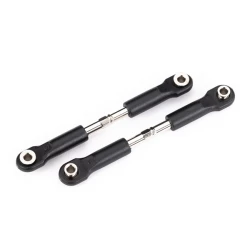 Turnbuckles, camber link, 49mm (73mm center to center) (assembled with rod ends and hollow balls) (1 left, 1 right)