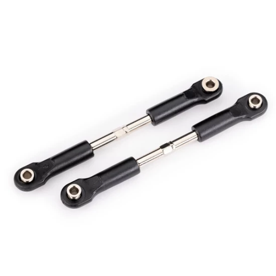 Turnbuckles, toe link, 47mm (77mm center to center) (assembled with rod ends and hollow balls) (1 left, 1 right)
