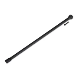 Driveshaft, center, plastic (black)/ screw pin, TRX7455