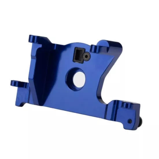 Motor mount, 6061-T6 aluminum (blue-anodized)