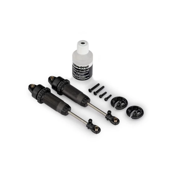 Shocks, GTR xx-long (gray) (assembled) (2) (without springs)
