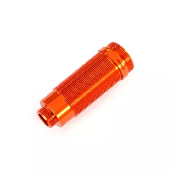 Body, GTR xx-long shock, aluminum (orange-anodized) (PTFE-coated bodies) (1)