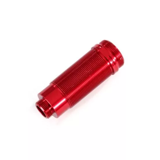 Body, GTR xx-long shock, aluminum (red-anodized) (PTFE-coated bodies) (1)