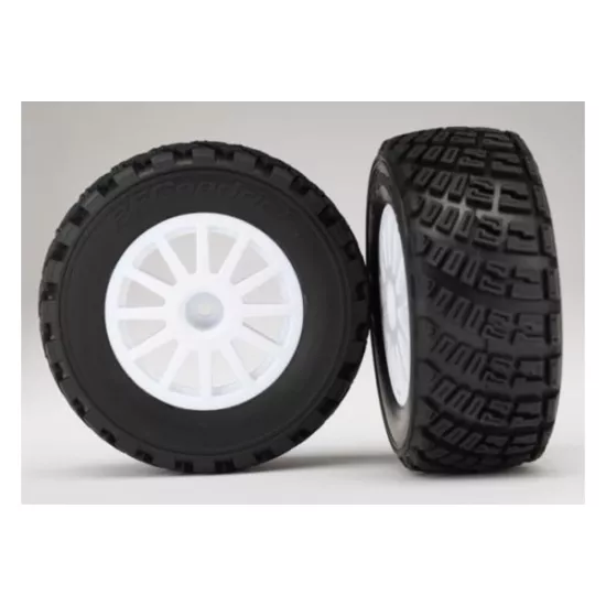 TIRES & WHEELS, ASSEMBLED, GLUWhite wheels, BFGoodrich® Rall, TRX7473