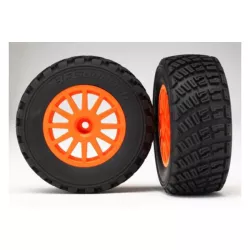Tires & Wheels, Assembled, Gluorange wheels, BFGoodrich® Ral, TRX7473A