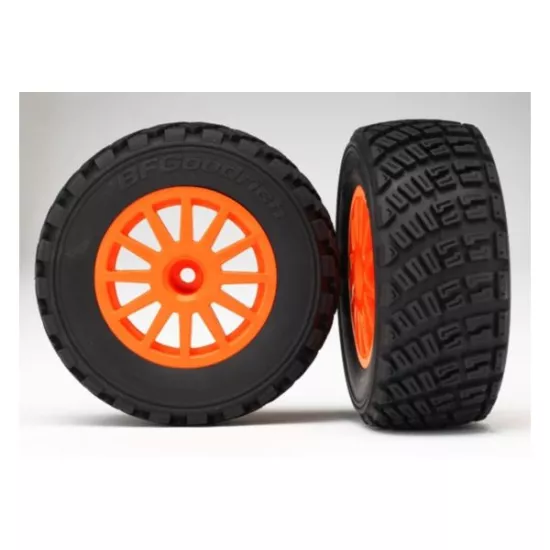 Tires & Wheels, Assembled, Gluorange wheels, BFGoodrich® Ral, TRX7473A