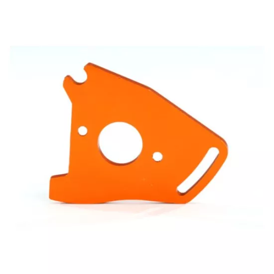 Plate, motor, orange