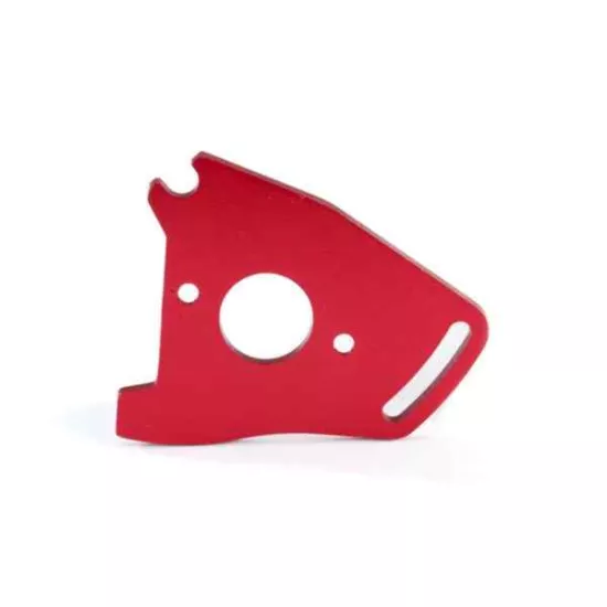 Plate, motor, red