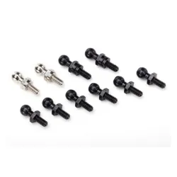 Pivot Balls: black (6), silver(2), black (long) (2), TRX7540X