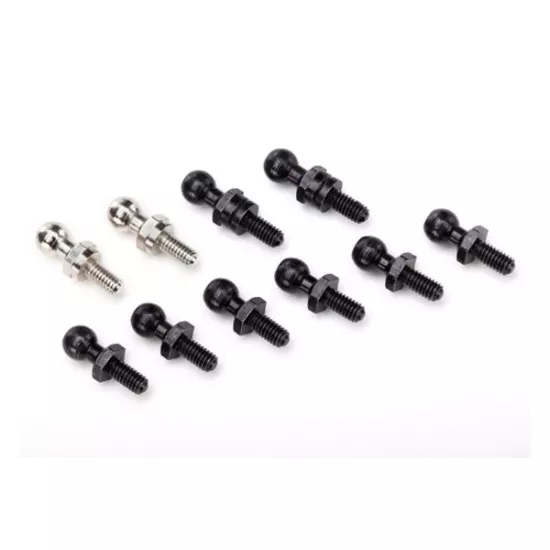 Pivot Balls: black (6), silver(2), black (long) (2), TRX7540X
