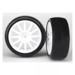 T&W, Spoke Wht Wheel, Slicks Tires & W