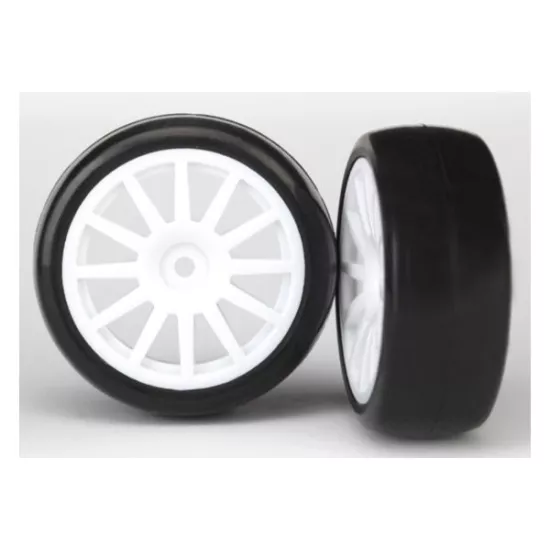 T&W, Spoke Wht Wheel, Slicks Tires & W