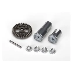 Gear set, differential, metal output gears (2)/ spider gears