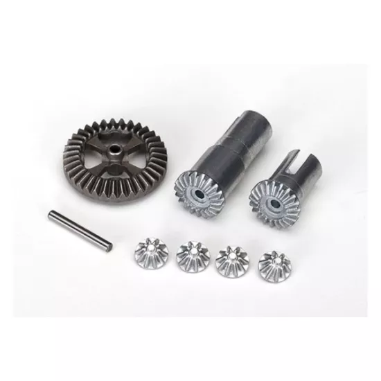 Gear set, differential, metal output gears (2)/ spider gears