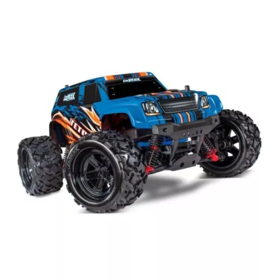LaTrax Teton 1/18, brushed RTR blauwx met accu en 12v lader