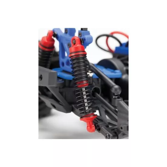 LaTrax Teton 1/18, brushed RTR oranje met accu en 12v lader