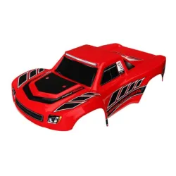 Body, LaTrax Desert Prerunner, red (painted)/ decals