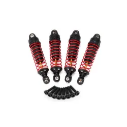 Shocks, GTR hard-anodized, PTF, TRX7665