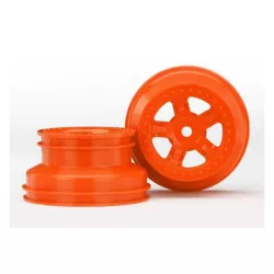 Wheels, SCT ORANGE, beadlock se, dual profile (1.8' inner, 1
