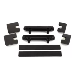 Spacer, battery compartment (2)/ foam blocks (4)/ foam pad (