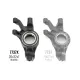 Steering blocks, left & right (require 20x32x7 ball bearings)