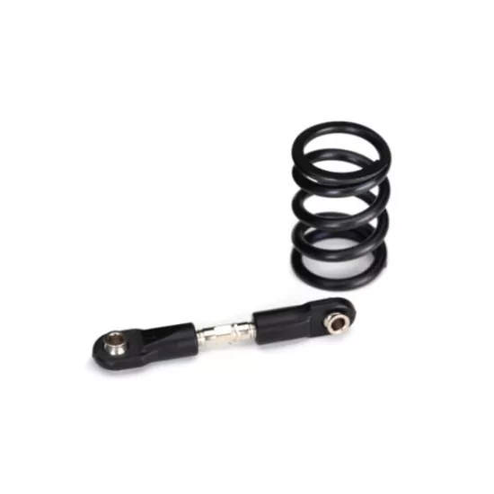 Steering link, steel/ servo saver spring, heavy duty (use with 2085X metal gear, TRX7746X