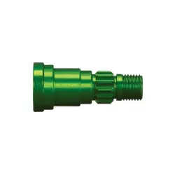 Stub axle, aluminum (green-anodized) (1) (use only with #775