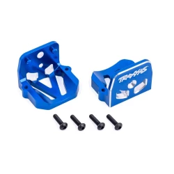 Motor mounts, 6061-T6 aluminum (blue-anodized) (front & rear)