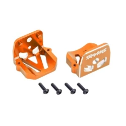 Motor mounts, 6061-t6 aluminum (orange-anodized) (front & rear)