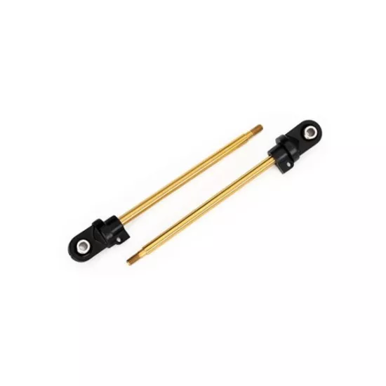 Shaft, GTX shock, TiN-coated 2mbled with rod ends & hollow b, TRX7763T