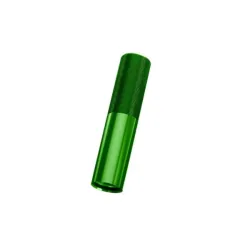 Body, GTX shock (aluminum, green-anodized) (1)