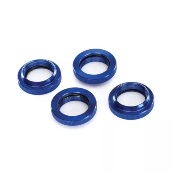 Spring retainer (adjuster) blue anodized aluminum, GTX shock, TRX7767