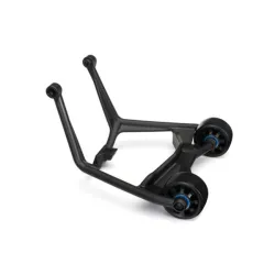 Wheelie bar, black (assembled), TRX7776