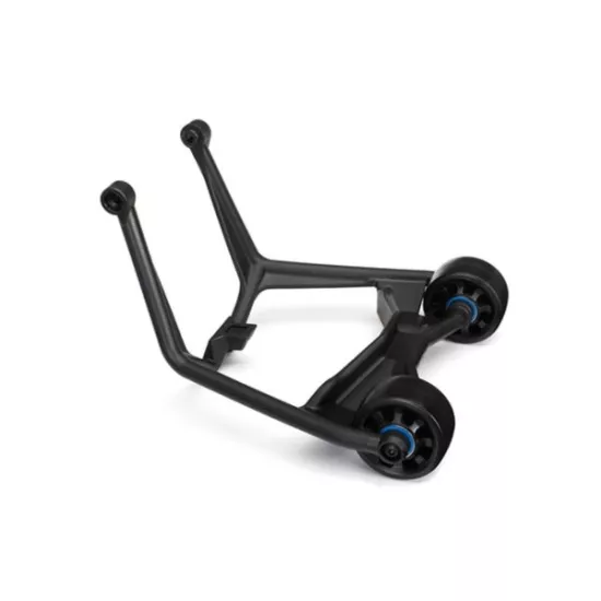 Wheelie bar, black (assembled), TRX7776