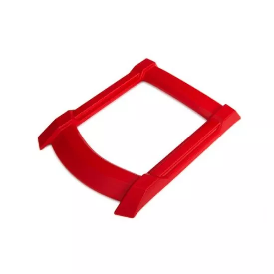 Skid plate, roof (body) (red)/ 3x15mm CS (4) (requires #7713X to mount)