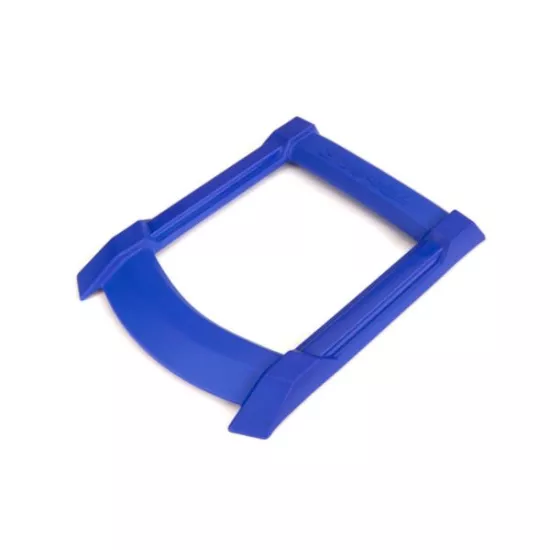 Skid plate, roof (body) (blue)/ 3x15mm CS (4)  (requires #7713X to mount)