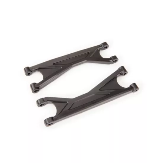 Xmaxx Suspension arm, black, upper (left or right, front or rear), heavy duty (2)
