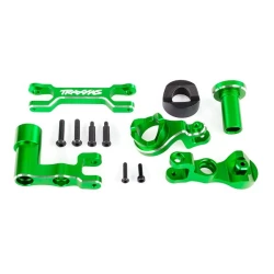 Steering bellcranks (left & right)/ draglink (6061-t6 aluminum, green-anodized) (fits xrt)