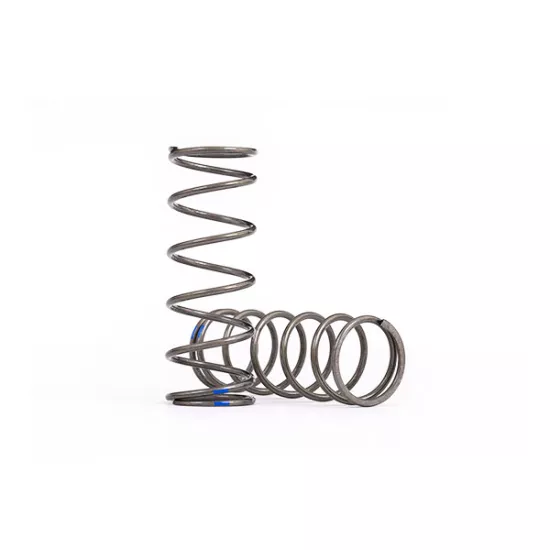 Springs, shock, medium (natural finish) (GTX) (4.594 rate, blue stripe) (2)