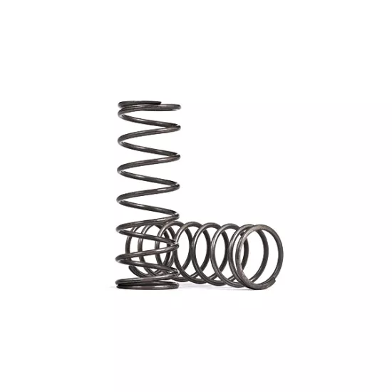 Springs, shock, medium (natural finish) (GTX) (3.445 rate, tan stripe) (2)
