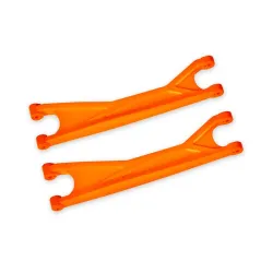 Suspension arms, upper, orange (left or right, front or rear) (2) (for use with 7895 X-Maxx, WideMaxx, suspension kit)