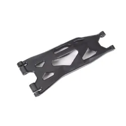 Suspension arm, lower, black (1) (left, front or rear) (for use with #7895 X-Maxx, WideMaxx, suspension kit)