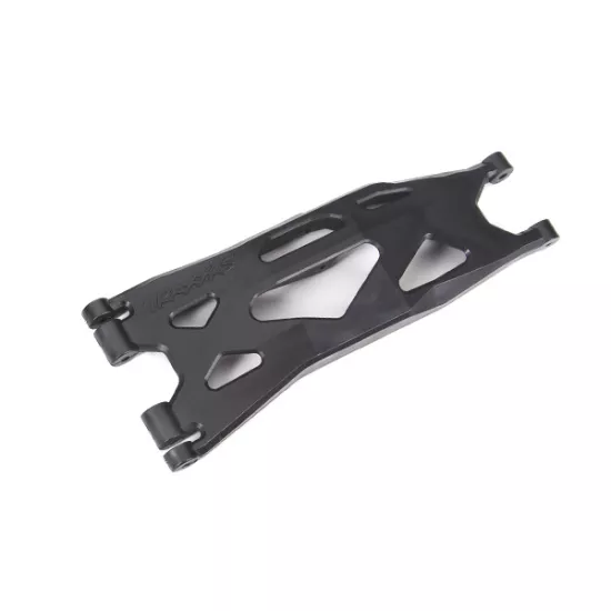 Suspension arm, lower, black (1) (left, front or rear) (for use with #7895 X-Maxx, WideMaxx, suspension kit)