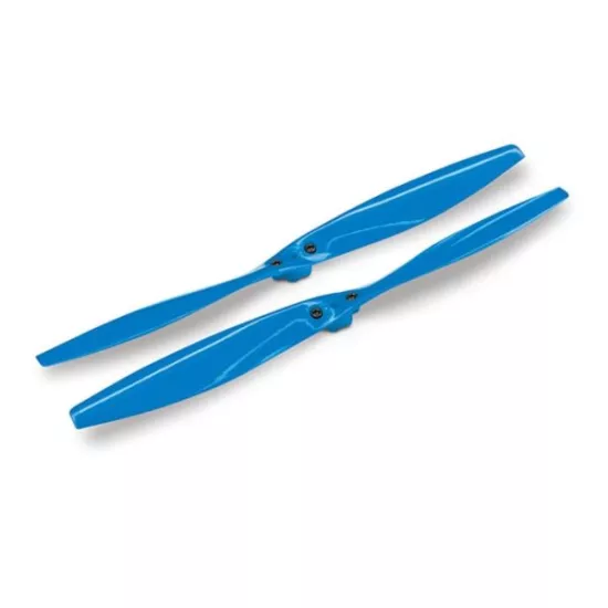 Rotor blade set, blue (2) (with screws), TRX7929
