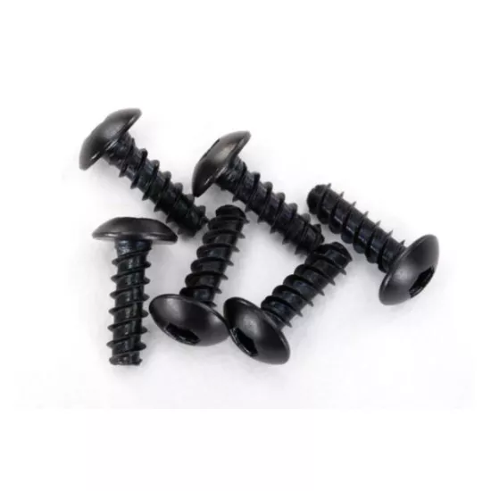 Screws, 2.6x8mm button-head machine (hex drive) (6)