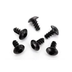 Screws, 2.6x5mm button-head machine (hex drive) (6), TRX7944