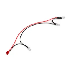 LED light harness, front