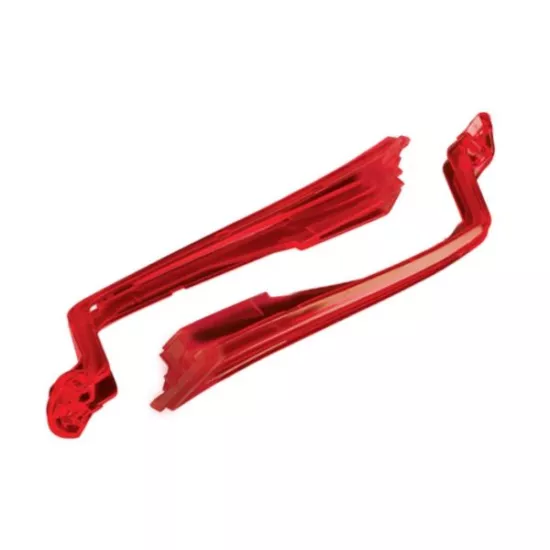 LED lens, front, red (left & right)